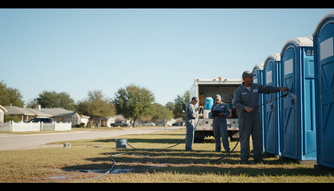 Long-Term Portable Toilet Rental in Thermal, CA near me
